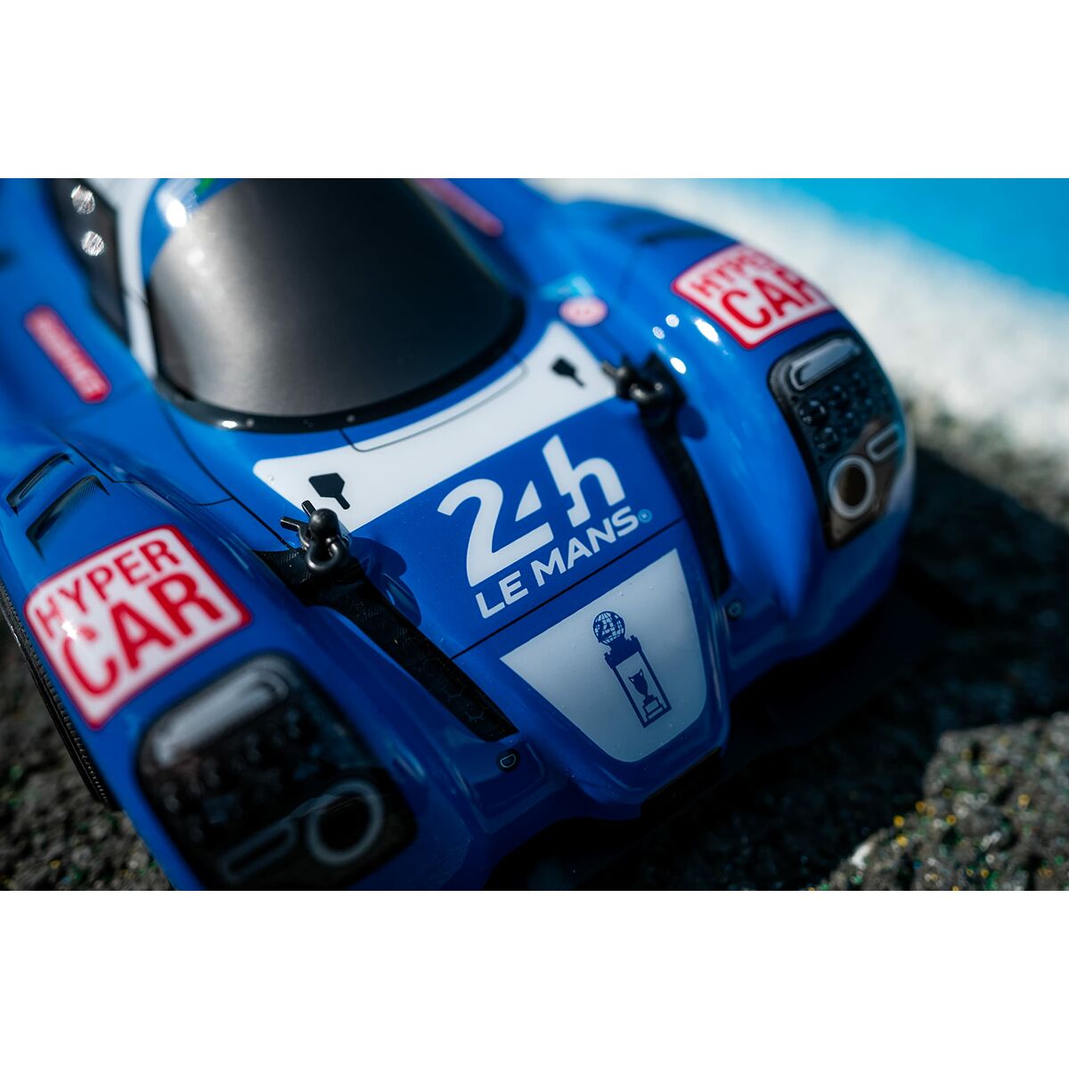 Carro Rádio Controlo Exost 24h Le Mans 1:14 Azul