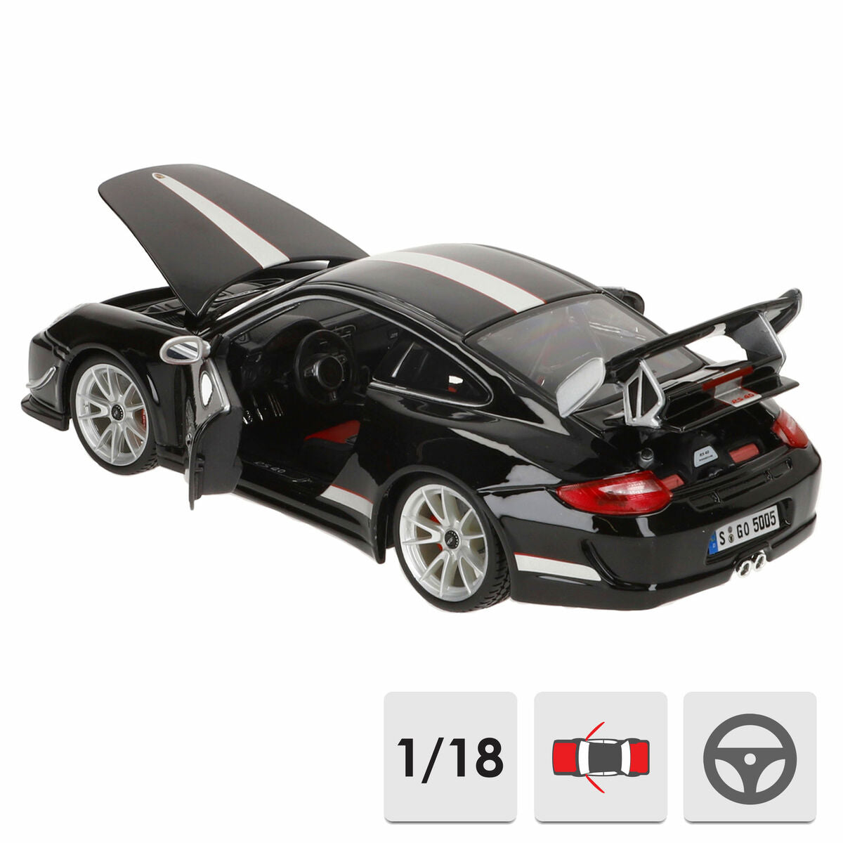 Bburago GT-Porsche GT3 RS 4.0 1:18 car