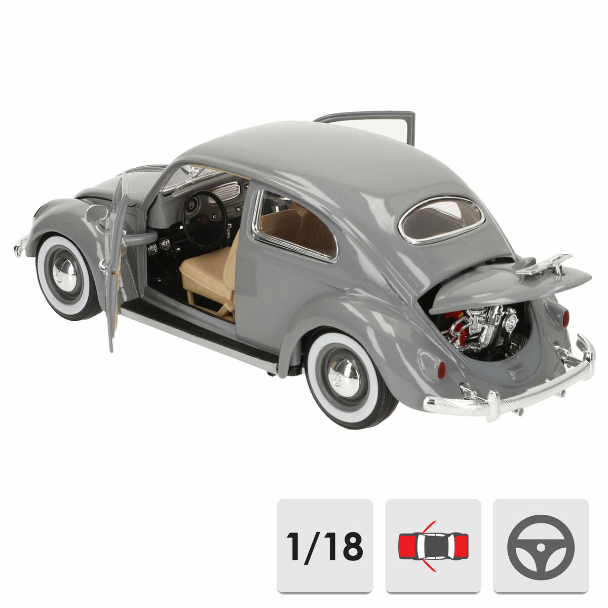 Volkswagen Beetle Bburago GT (1955) 1:18