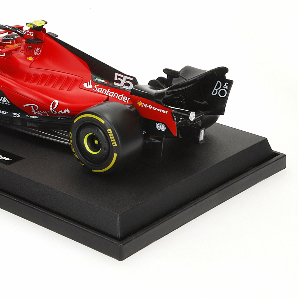Carro Bburago Ferrari F1 Racing SF23 #55 C 1:18