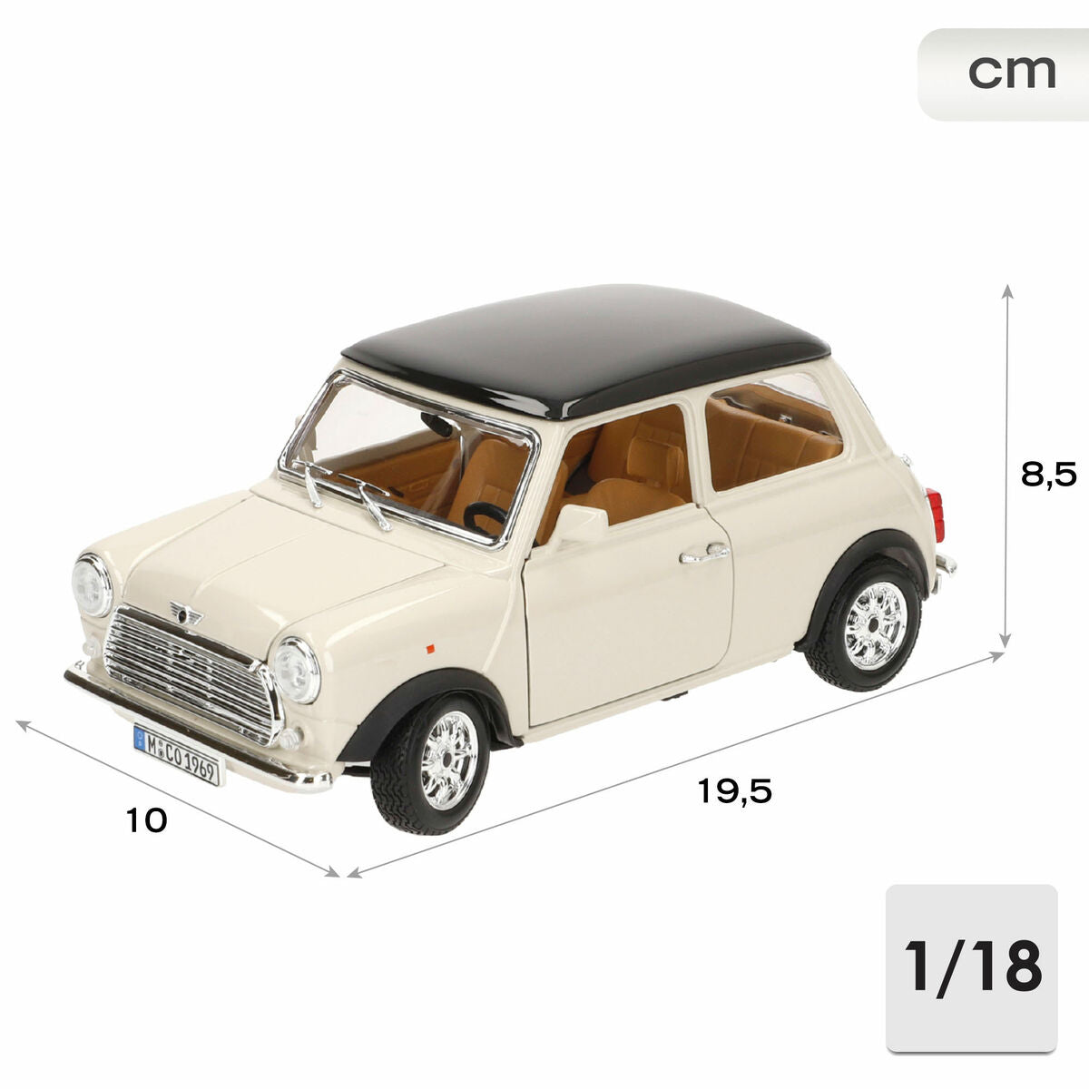 Coche Bburago GT-Mini Cooper (1969) 1:18