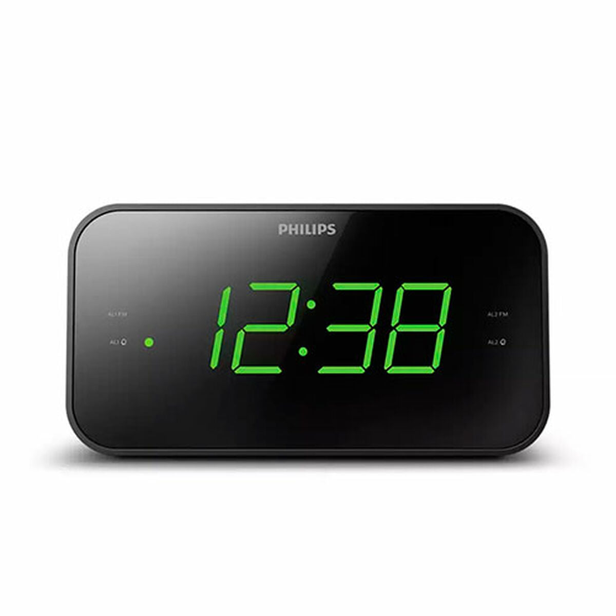 Philips Black Alarm Clock