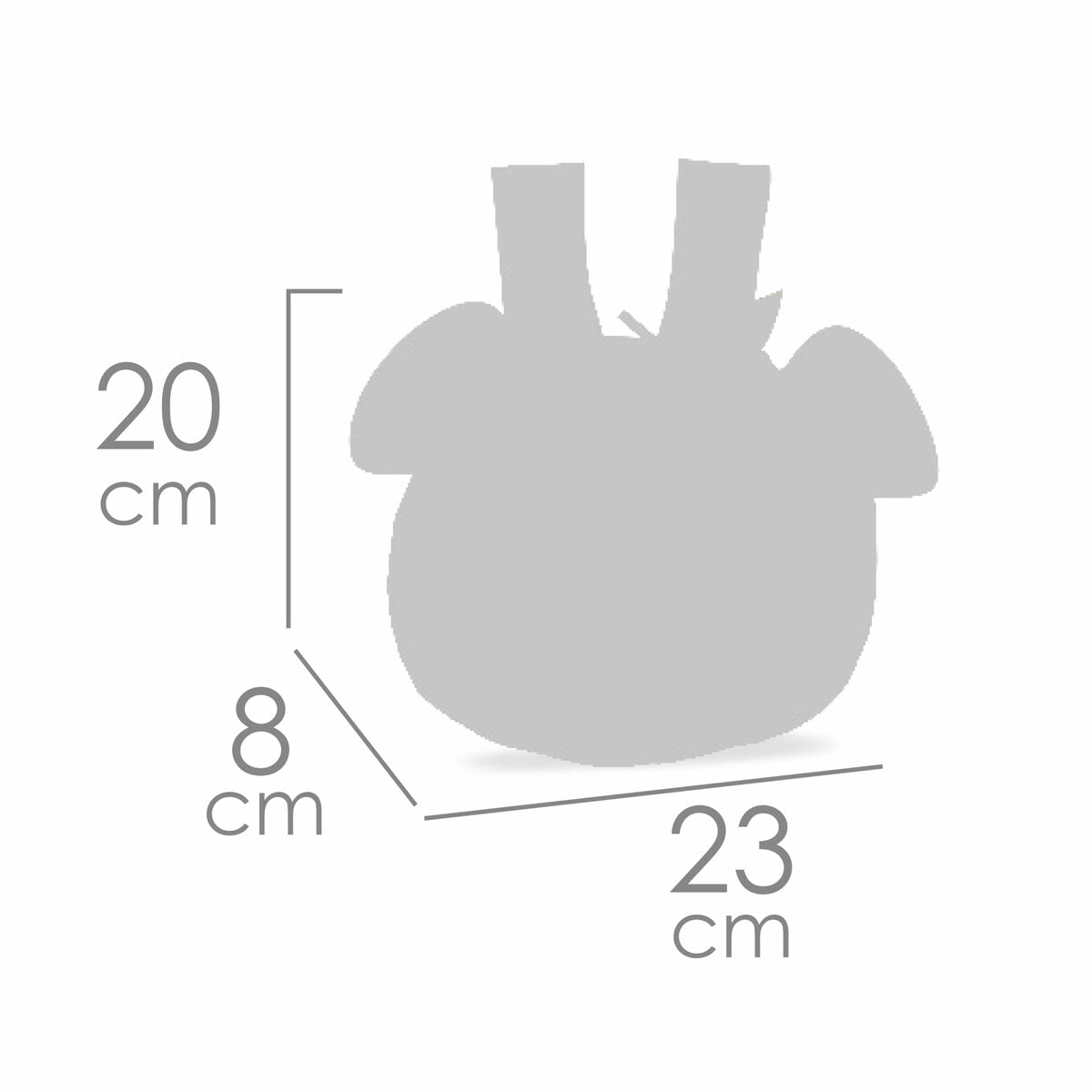 Mochila escolar Decuevas Koala 20 x 8 x 23 cm