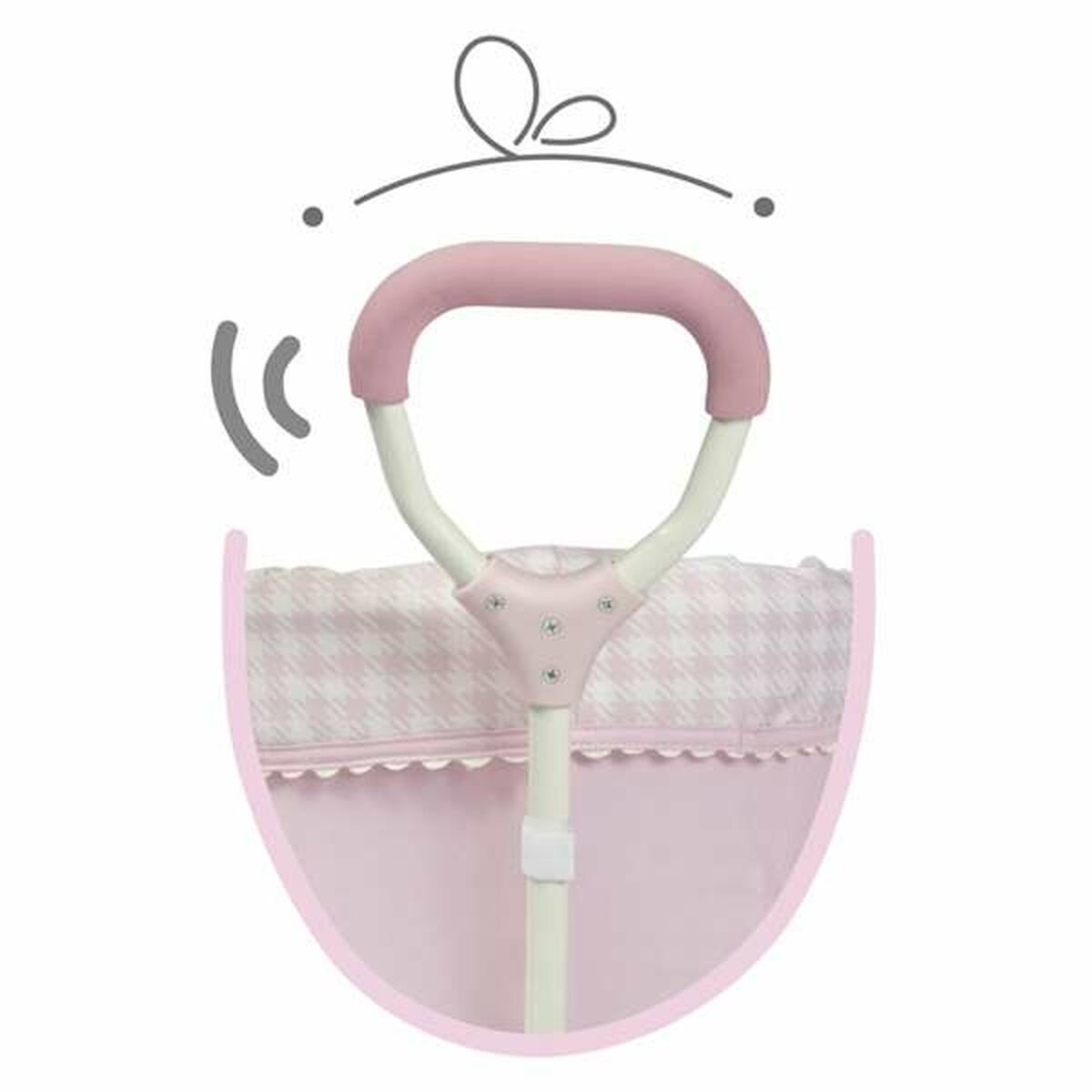 Accesorios para muñecas Decuevas Niza Cochecito 36 x 55 x 47 cm