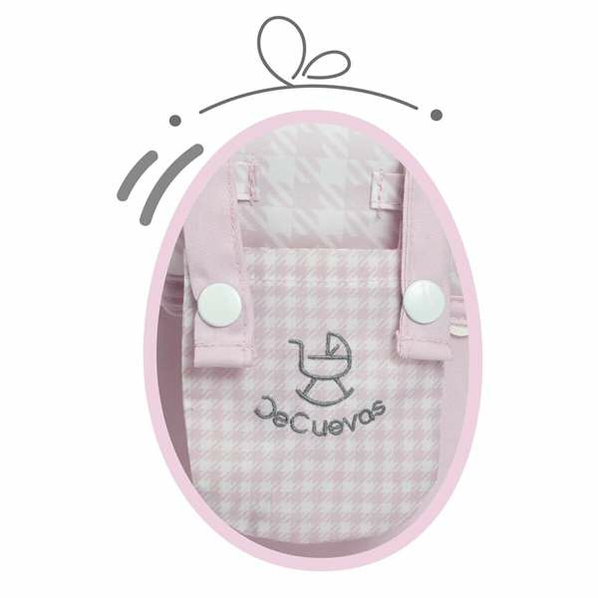 Accesorios para muñecas Decuevas Niza Cochecito 36 x 55 x 47 cm