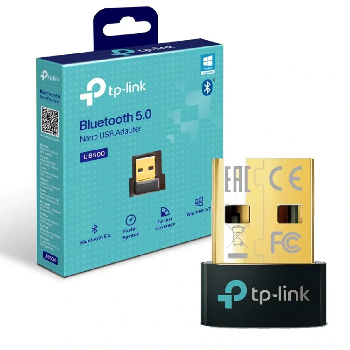 Adaptador Bluetooth USB Nano v5.0 TP-Link UB500