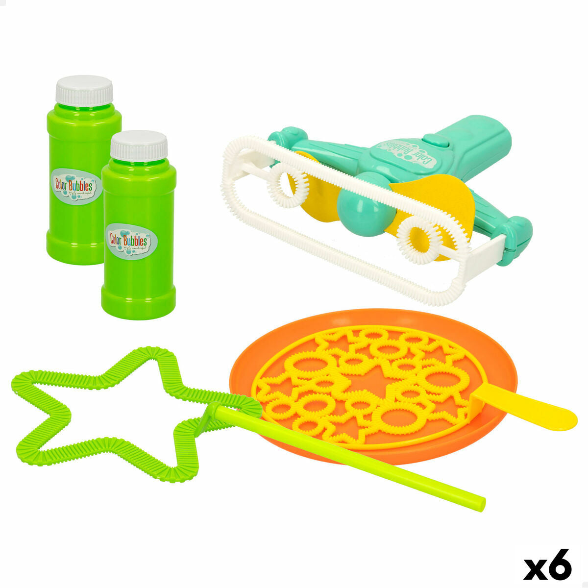 Colorbaby Bubble Set 15 x 16 x 5 cm (6 Units)