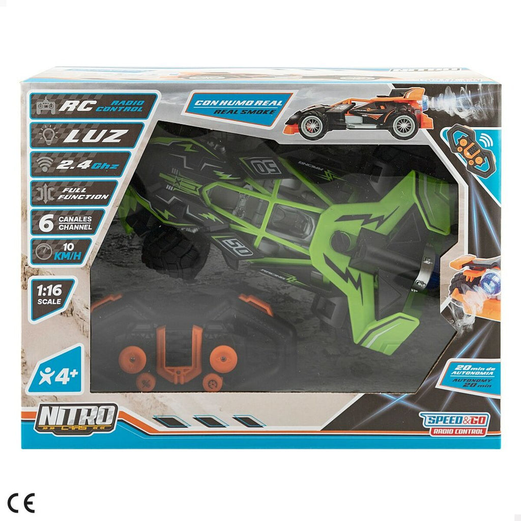 Radio Controlled Speed ​​&amp; Go Car 1:16 (2 Units)