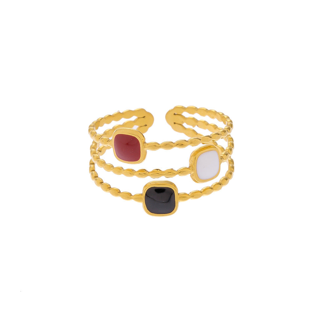 Anel em Aço Inoxidável