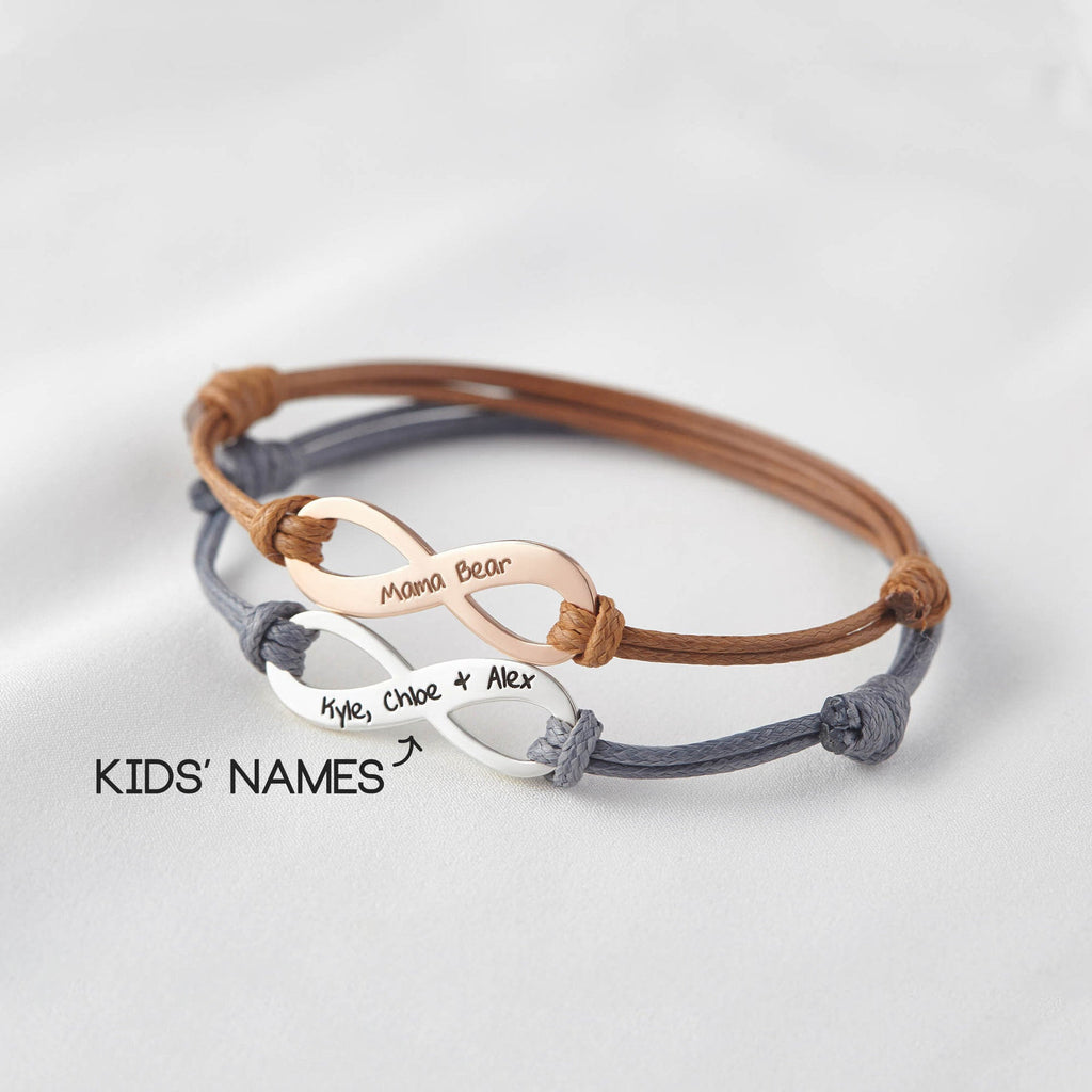 Personalized Infinity Bracelet