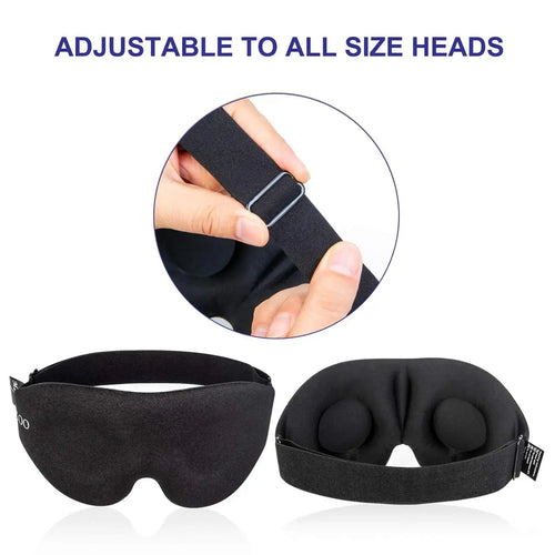 3D Contoured Eye Mask for Sleeping