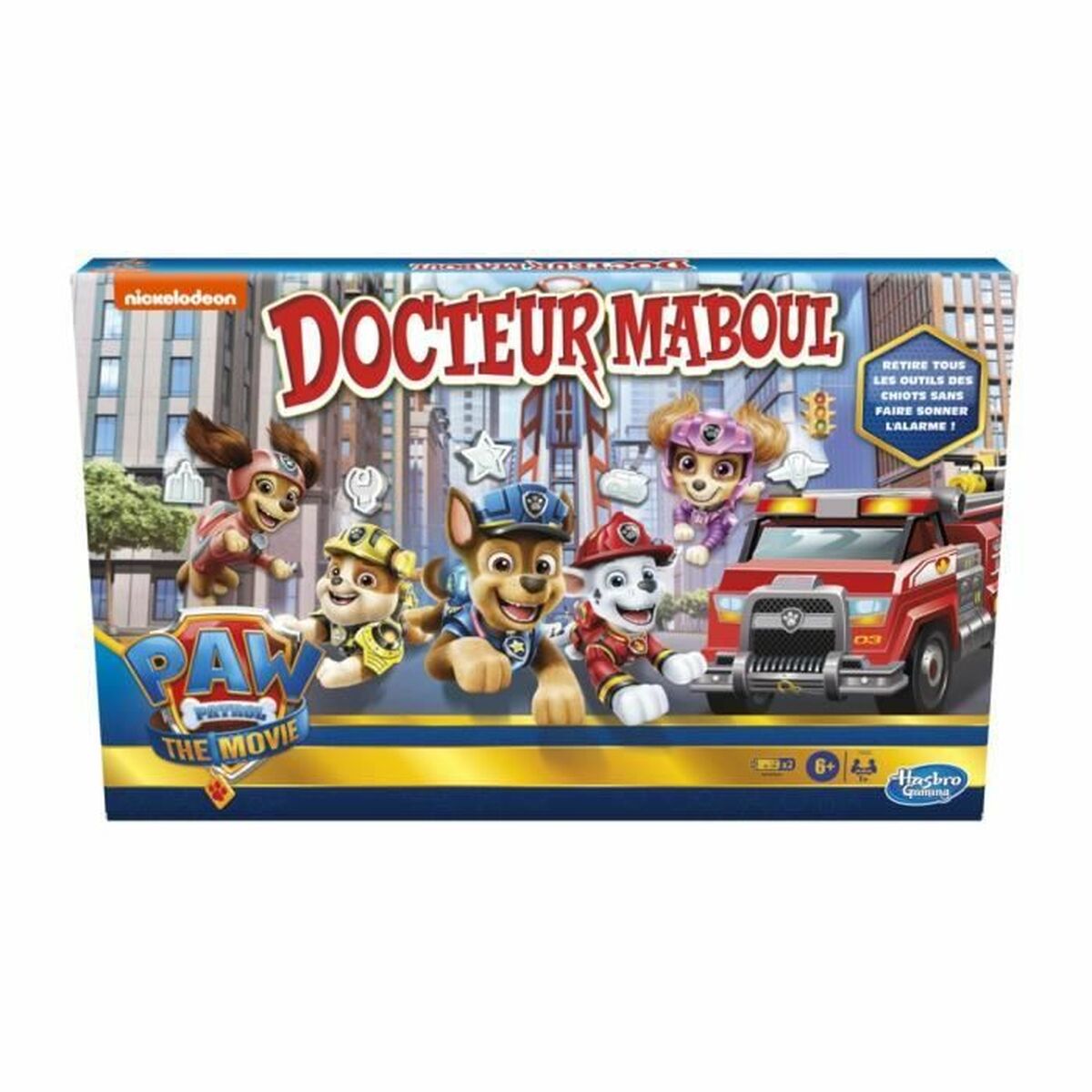 Jogo de Mesa Hasbro DOCTEUR MABOUL - The Game: Paw Patrol (FR)