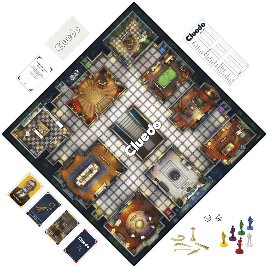 Hasbro Cluedo (FR) Multicolor Board Game