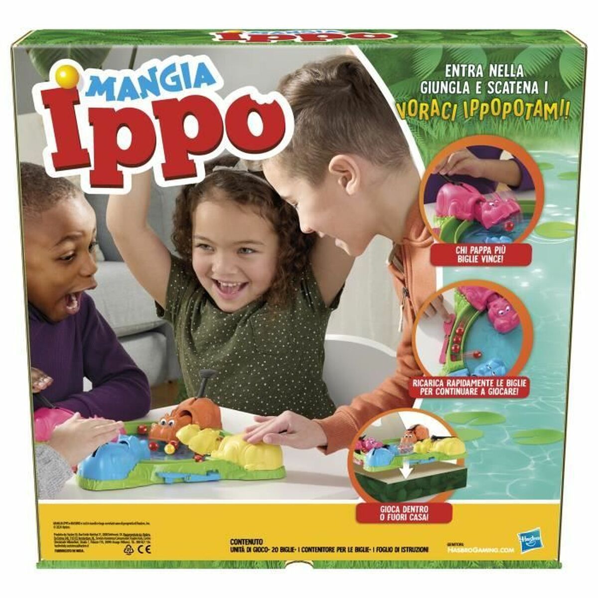 Jogo de Mesa Hasbro Mangia Ippo (FR)