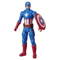 Figura articulada Hasbro Titan Hero Capitán América 30 cm