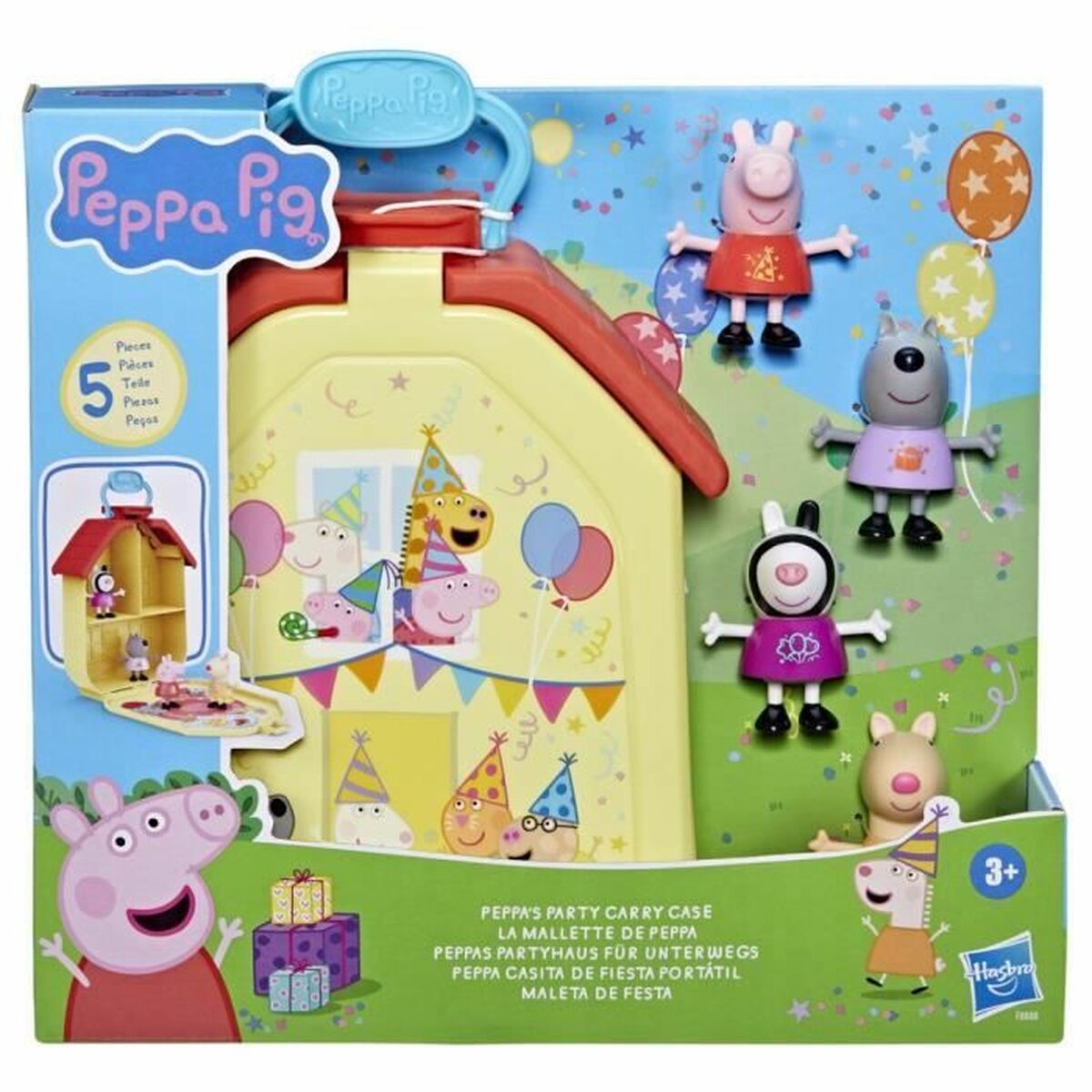 Playset Hasbro Peppa's suitcase box set