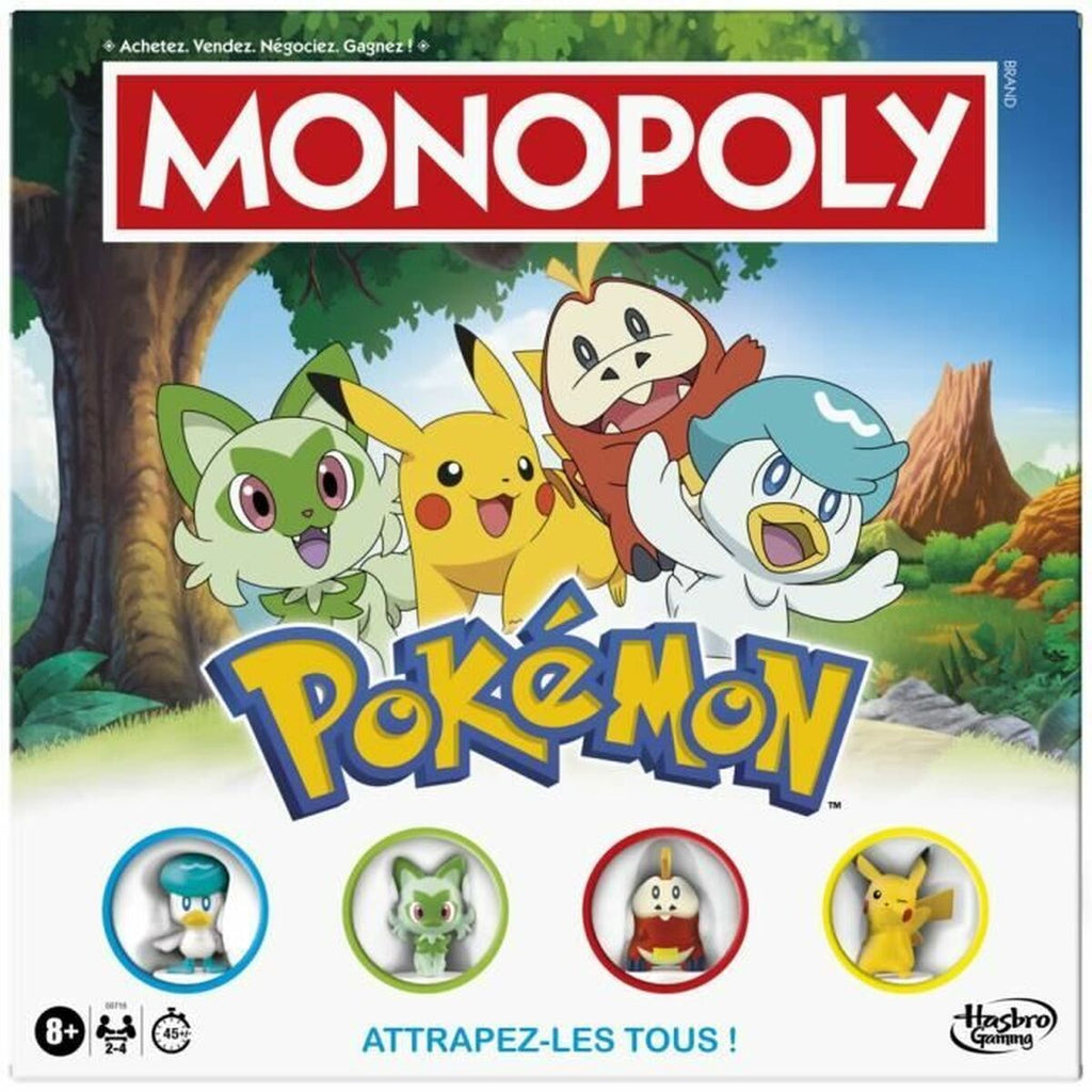 Jogo de Mesa Monopoly Pokemon