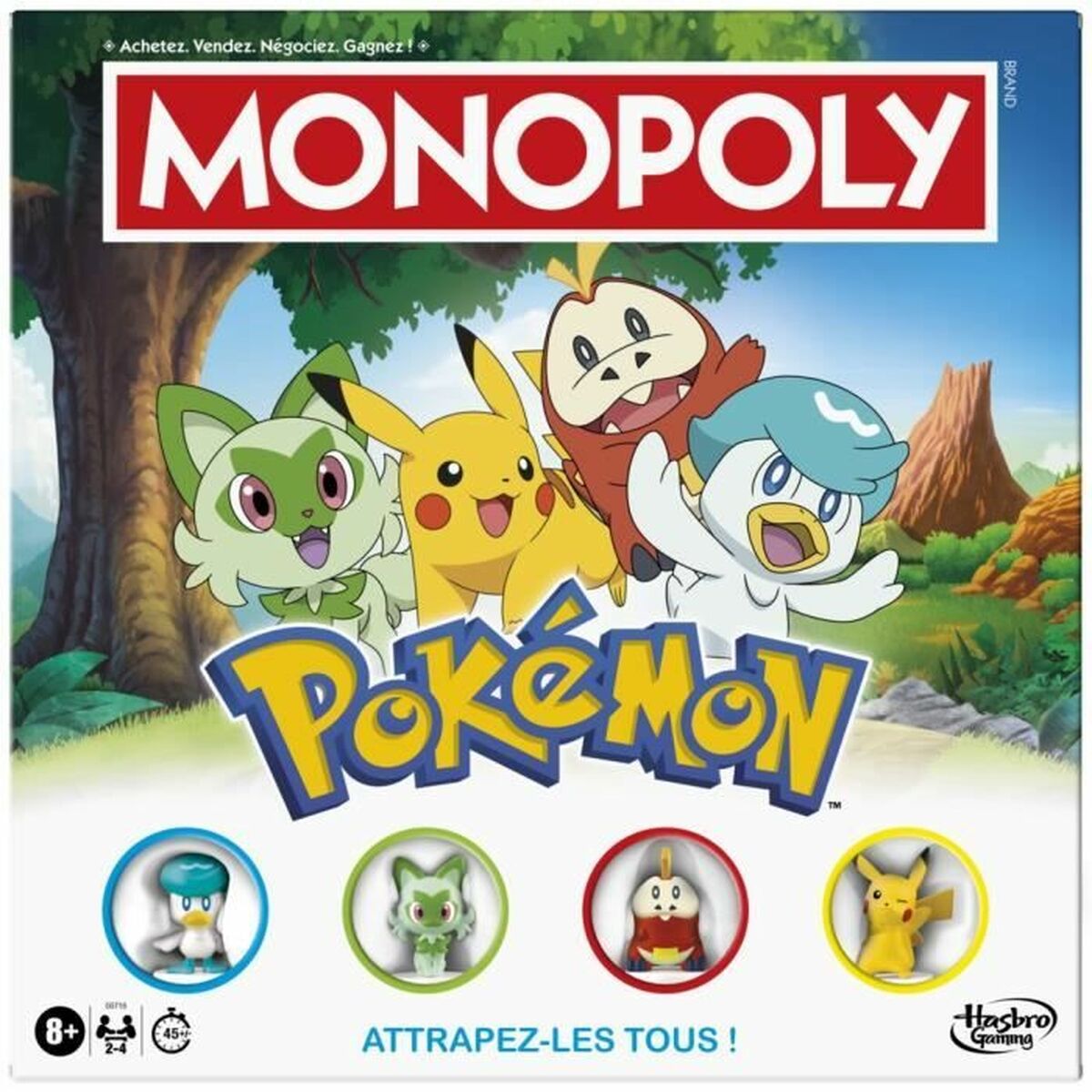 Jogo de Mesa Monopoly Pokemon
