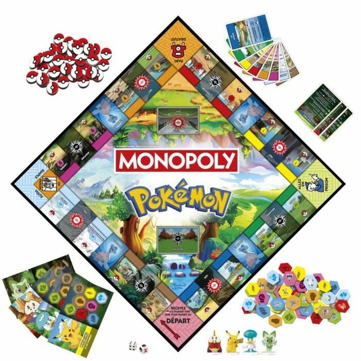 Jogo de Mesa Monopoly Pokemon