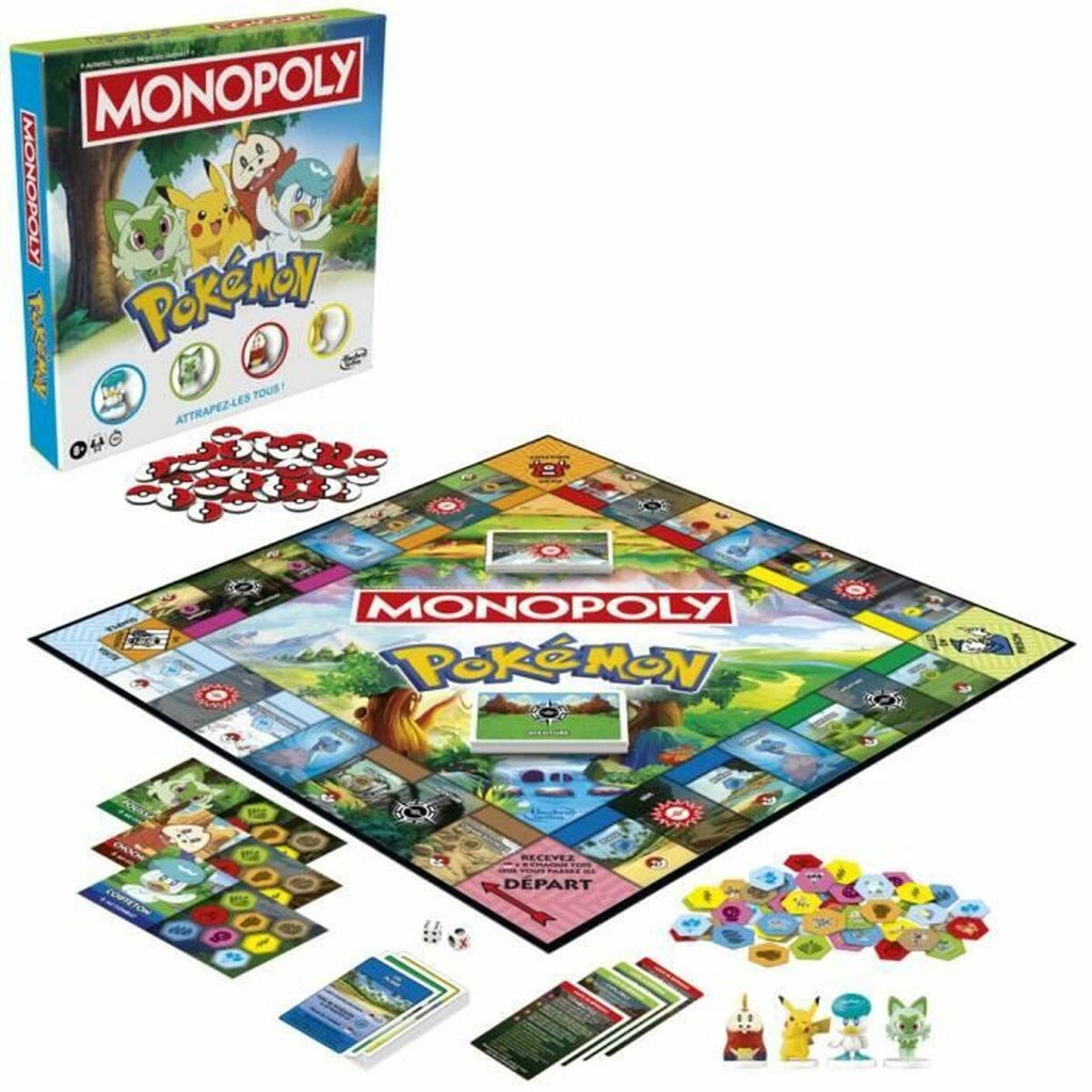 Jogo de Mesa Monopoly Pokemon