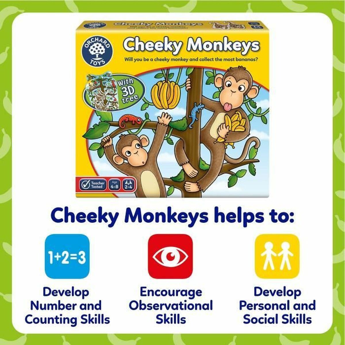 Juego de mesa Orchard Cheecky Monkeys (FR)