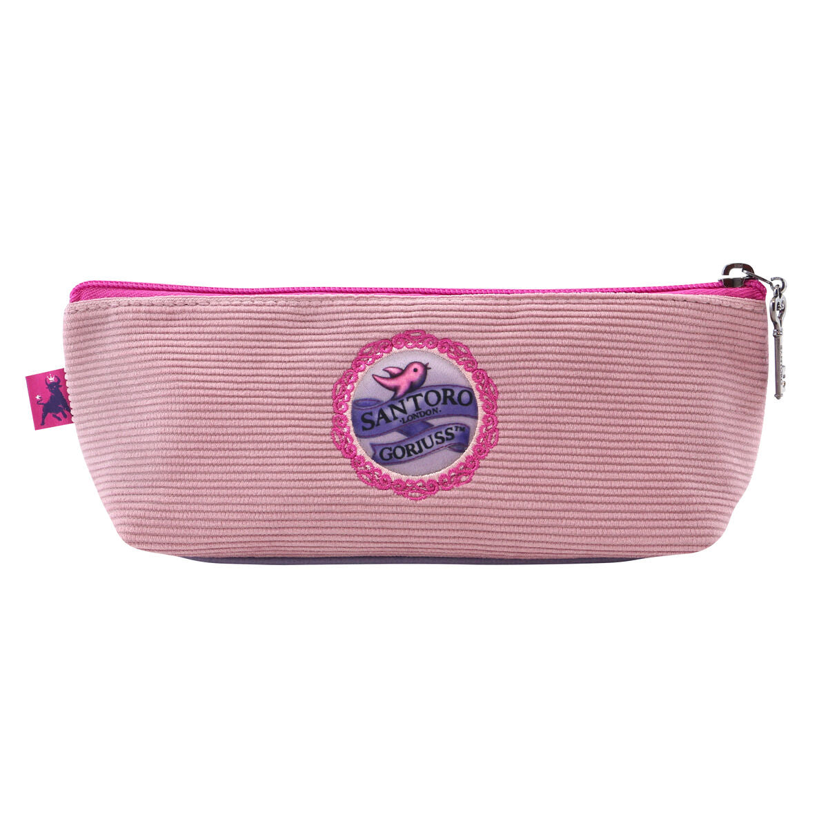 Bolsa Escolar Gorjuss Cheshire cat Cor de Rosa Roxo (22.3 x 8.8 x 5.7 cm)