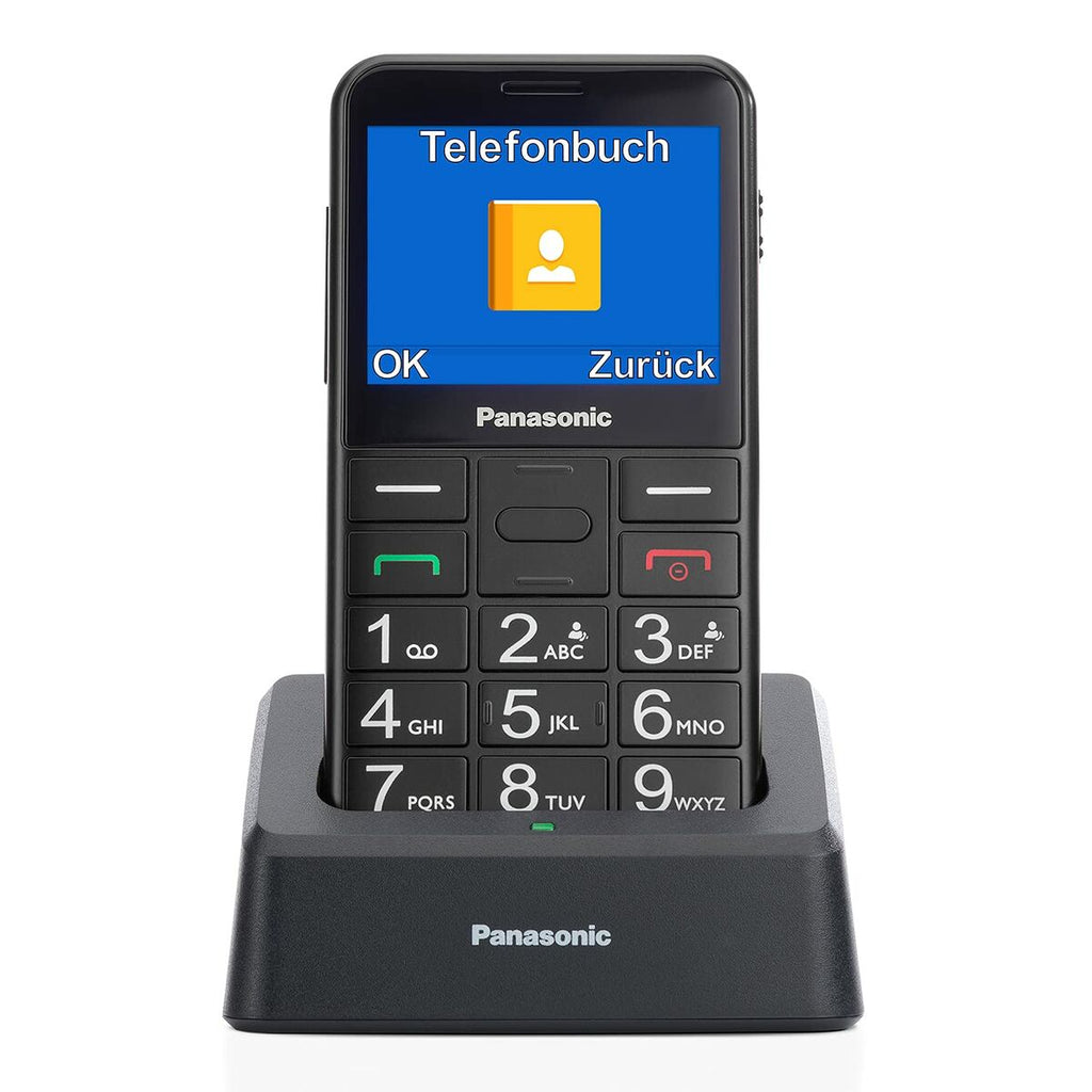 Panasonic KX-TU155EXBN 2.4" Black Cell Phone