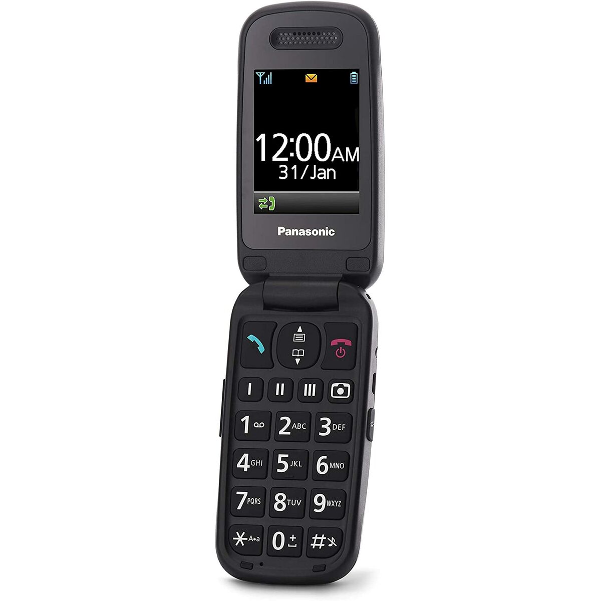 Telefone Telemóvel Panasonic KX-TU446EXB 2,4" Preto