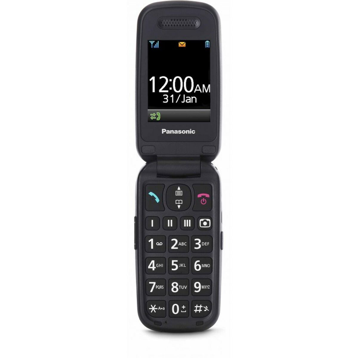 Telefone Telemóvel Panasonic KX-TU446EXR Vermelho Grená