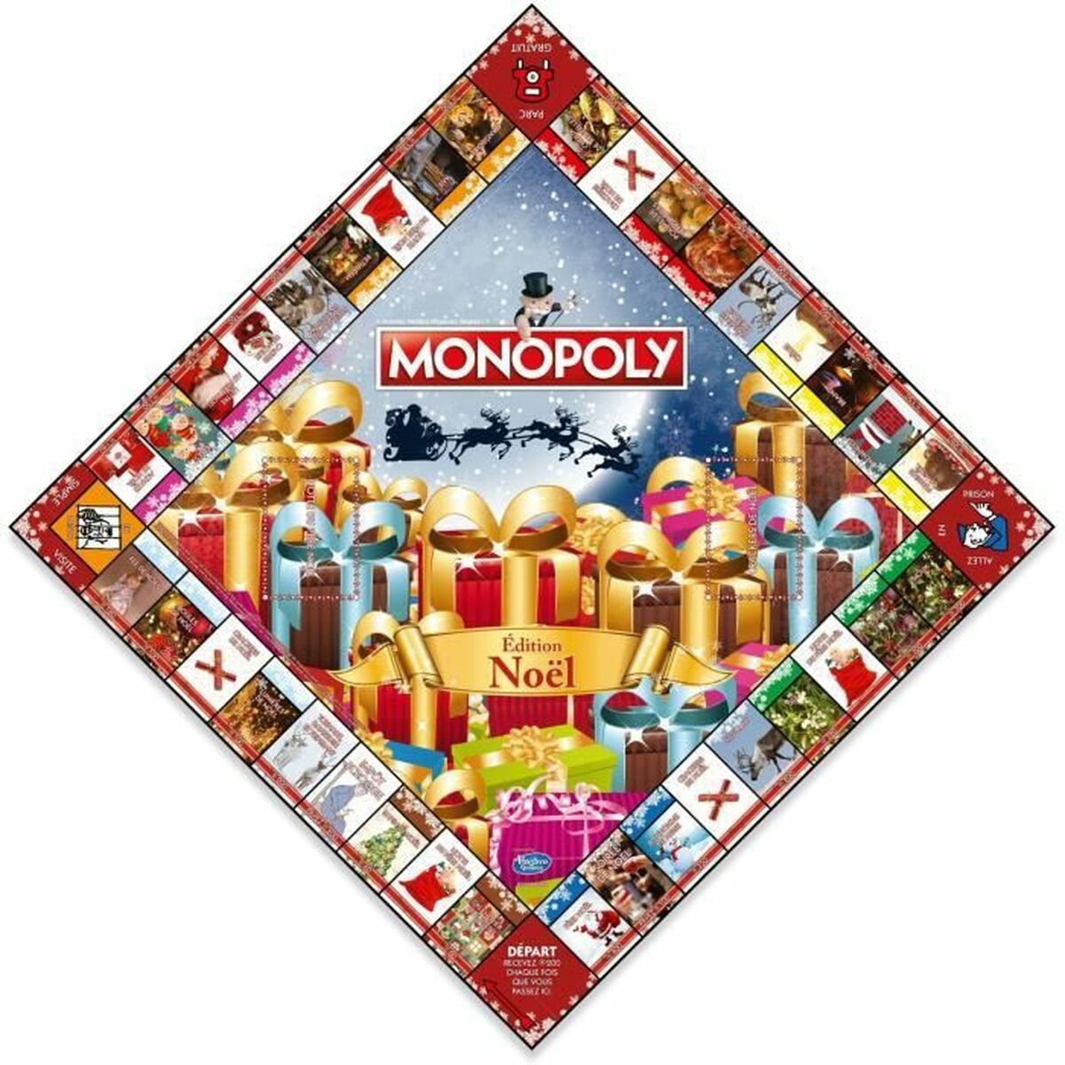 Jogo de Mesa Monopoly Édition Noel (FR)