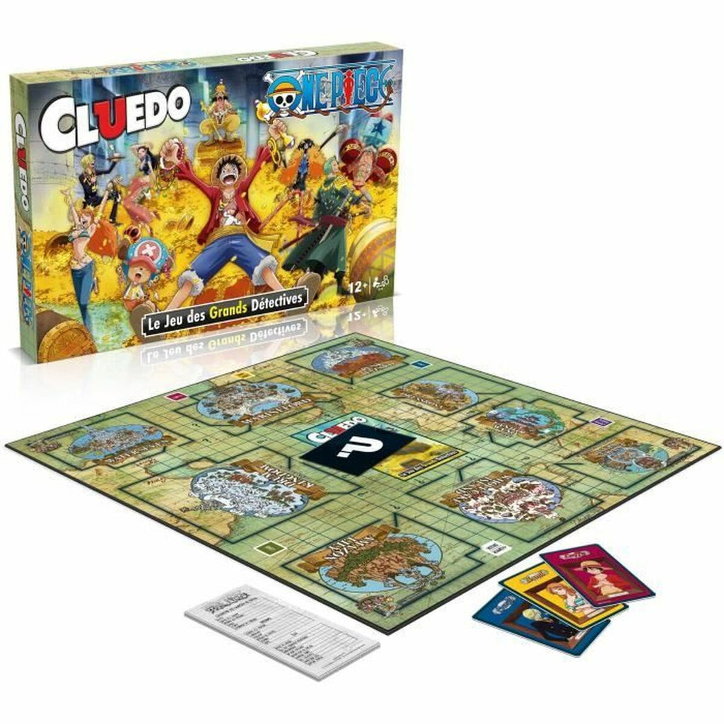 Movimientos ganadores del juego de mesa Cluedo One Piece