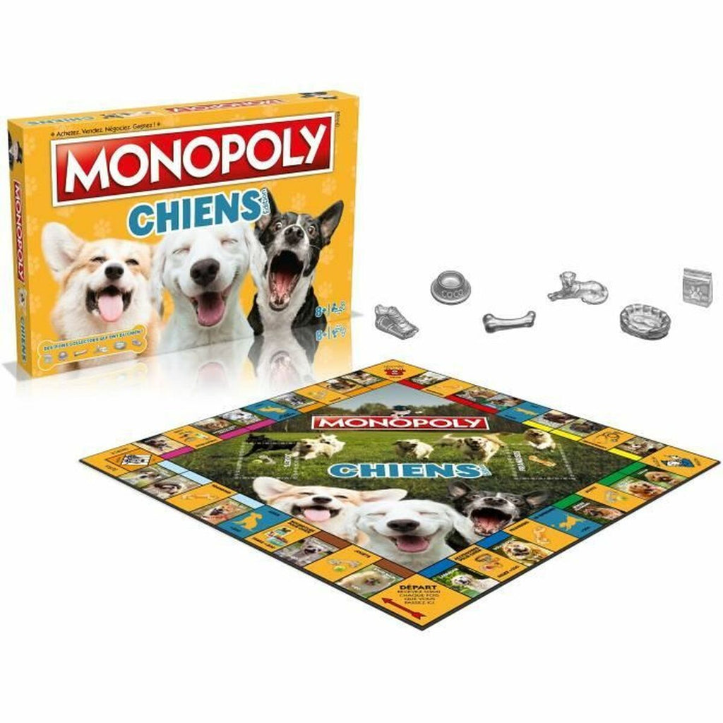 Jogo de Mesa Winning Moves Monopoly Chiens
