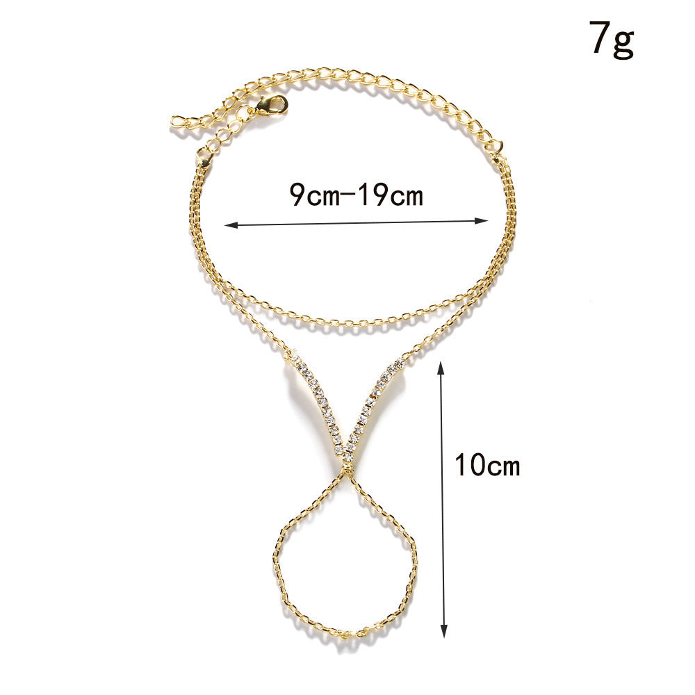 Pulseira em V Camada Dupla