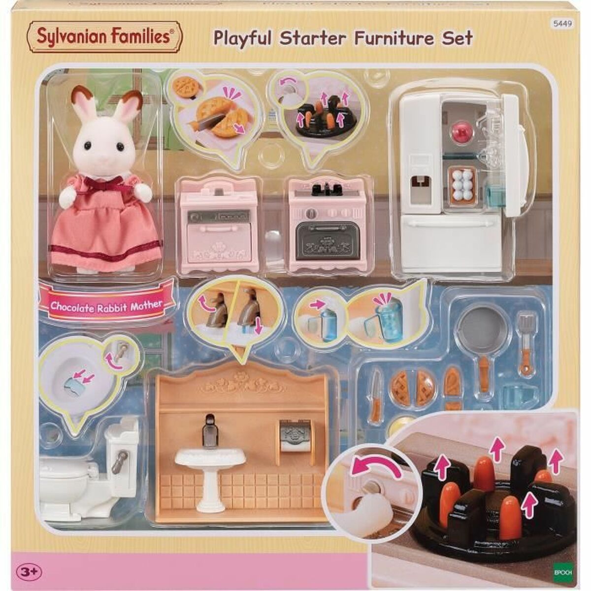 Accesorios para casas de muñecas Sylvanian Families 5449
