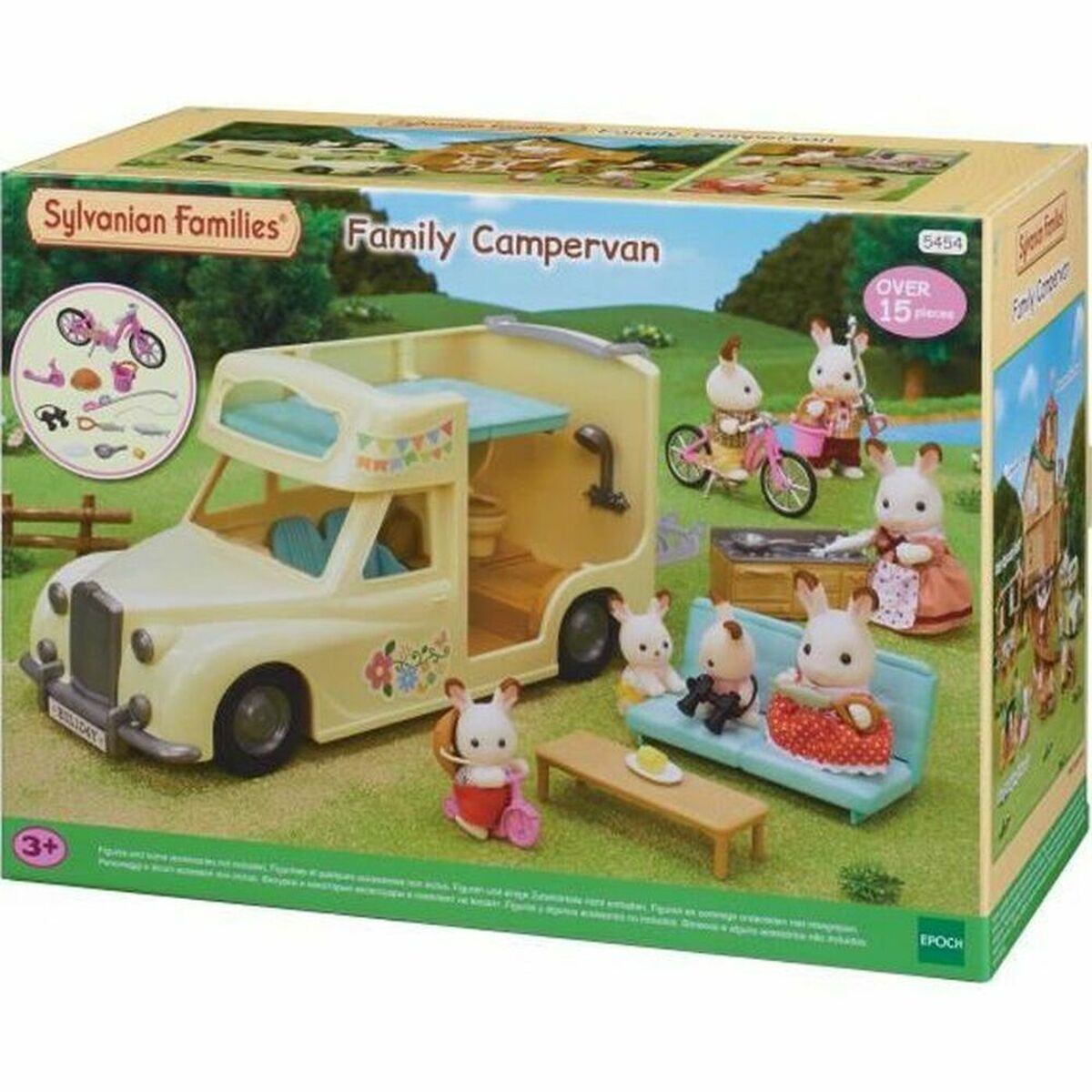 Accesorios para muñecas de Sylvanian Families The Camping Car
