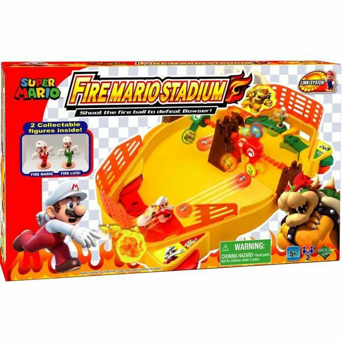 Juego de mesa Super Mario Fire Mario Stadium