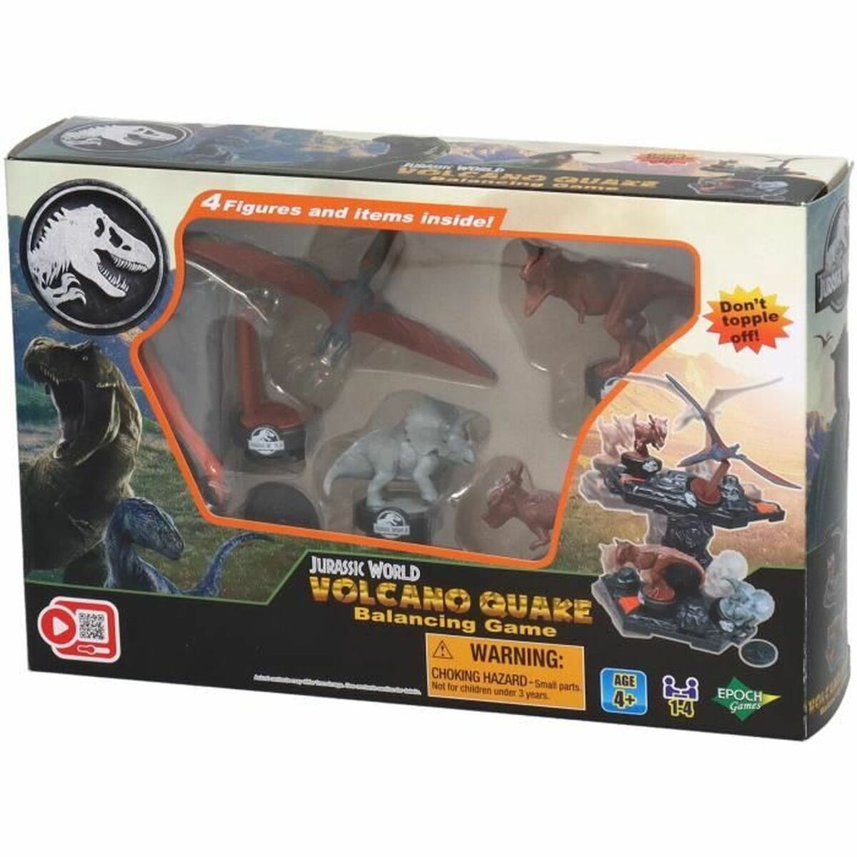 EPOCH D'ENFANCE Jurassic World Volcano Quake Tabletop Game