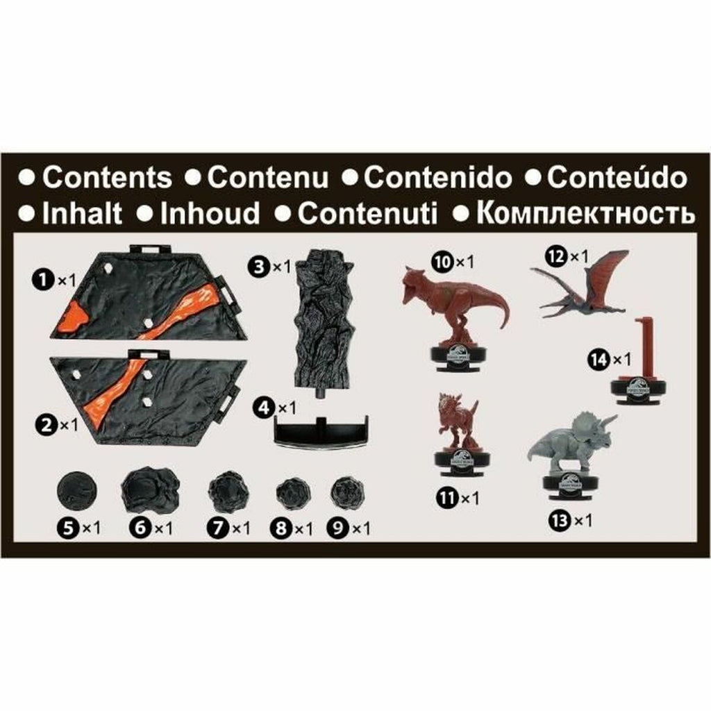 EPOCH D'ENFANCE Jurassic World Volcano Quake Tabletop Game