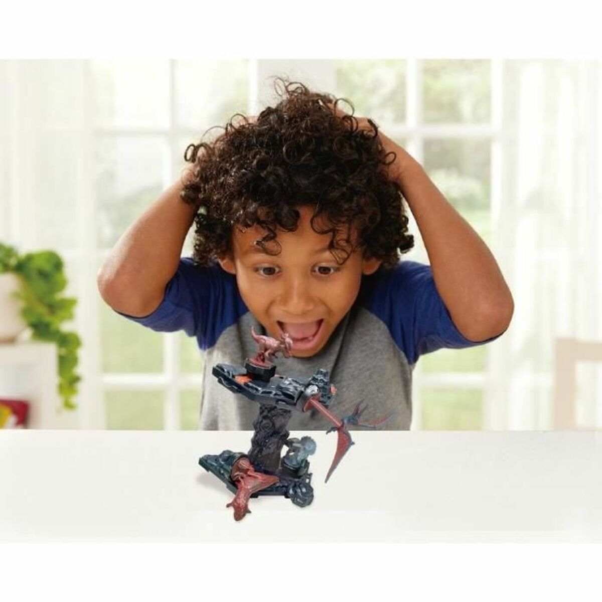 EPOCH D'ENFANCE Jurassic World Volcano Quake Tabletop Game