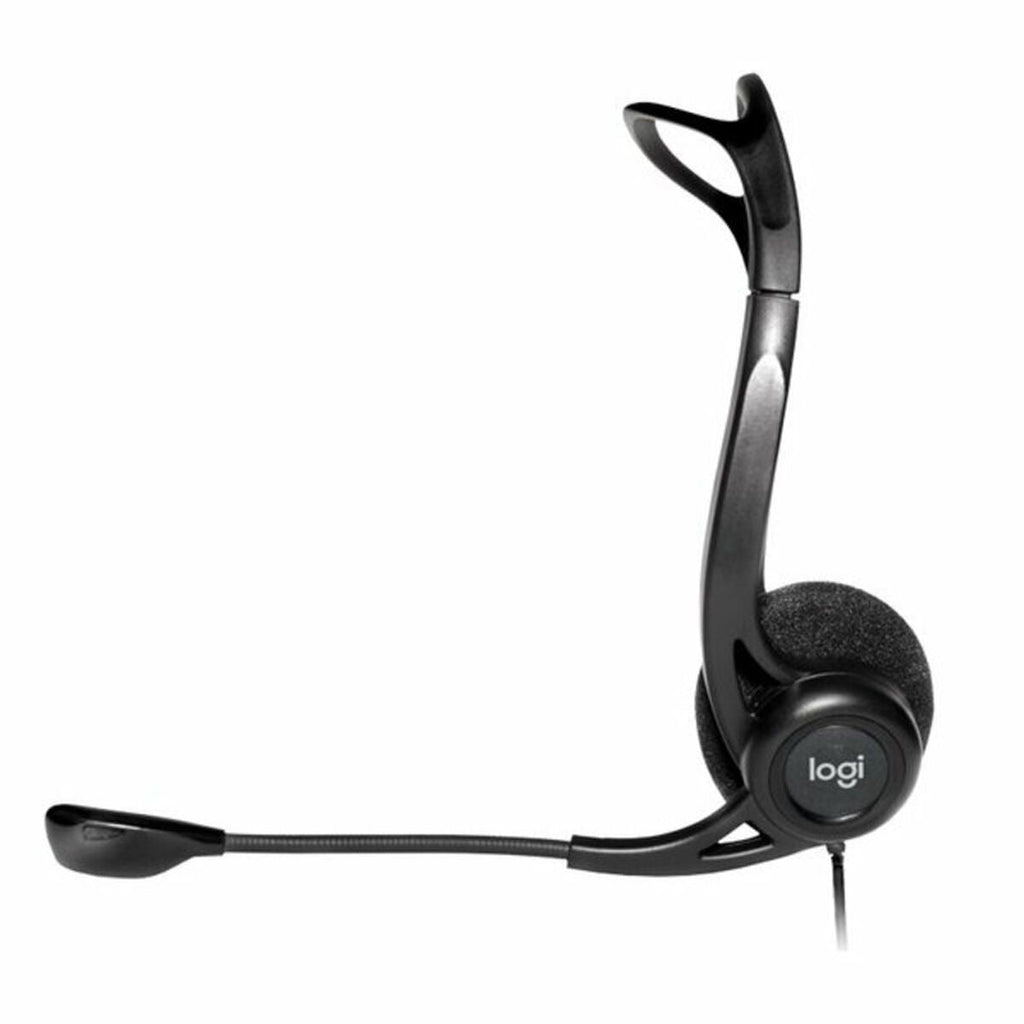 Fones de Ouvido de Tiaras Logitech 981-000100 Preto