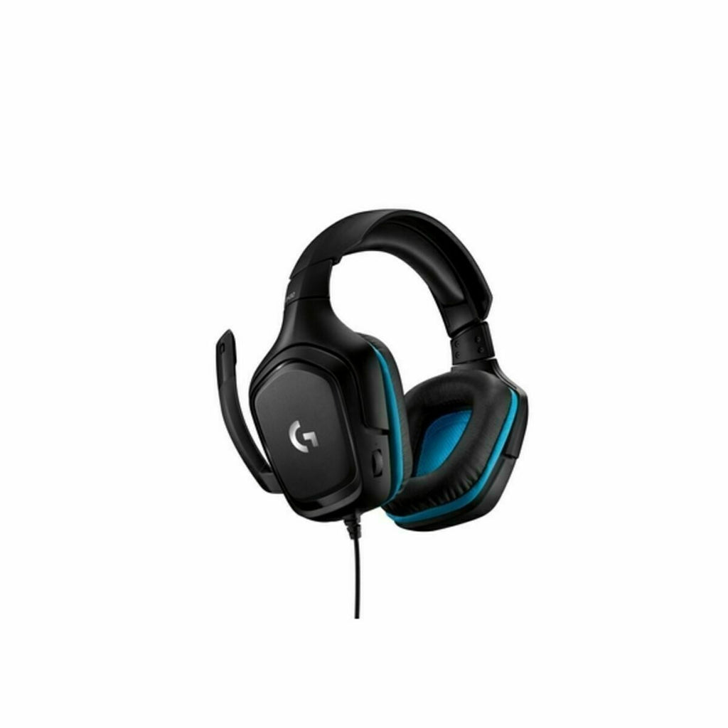 Auriculares para juegos Logitech 981-000770 en azul y negro con micrófono