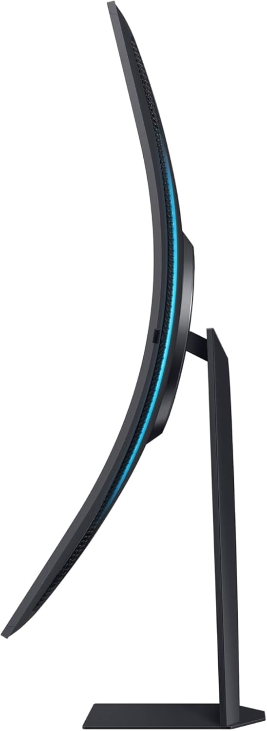 Samsung 55" Odyssey Ark 2nd Gen 4K UHD 1000R Curved Gaming Monitor, 165Hz, 1ms, 4 Input Multi View, Quantum Mini-LED, AMD FreeSync Premium Pro, HDR 10+, Height Adjustable Screen, LS55CG970NNXGO