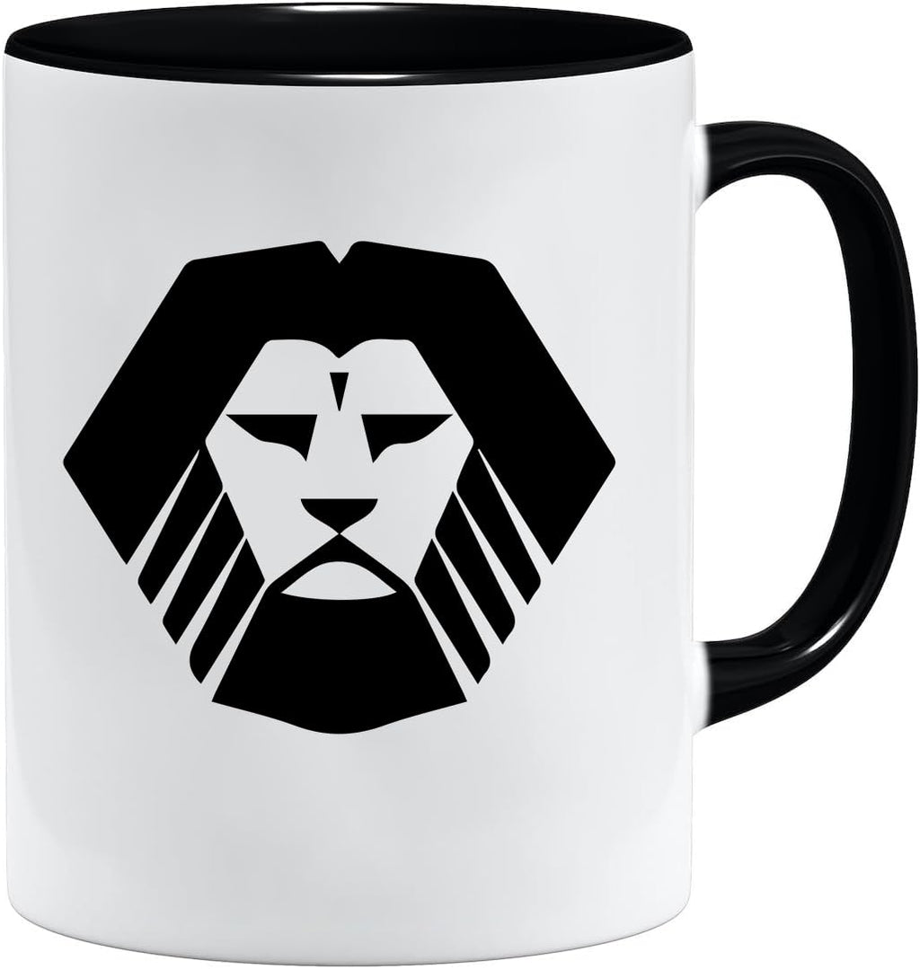 Jungle Mug Caneca Viking nórdica | Caneca de presente para homens idosos, pai, avô, caneca de café, design viking, design de caveira e martelo de Thors (VIKING022)