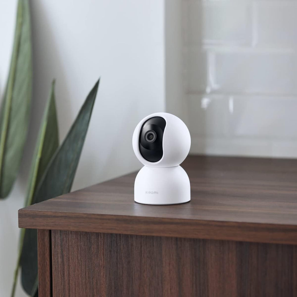 XIAOMI Smart Camera C400 - Cámara de vigilancia con resolución 2K (2560 x 1440 megapíxeles), 360grados, Apertura F1.4, visión Nocturna, detección de Movimiento, Blanco,1 Unidad