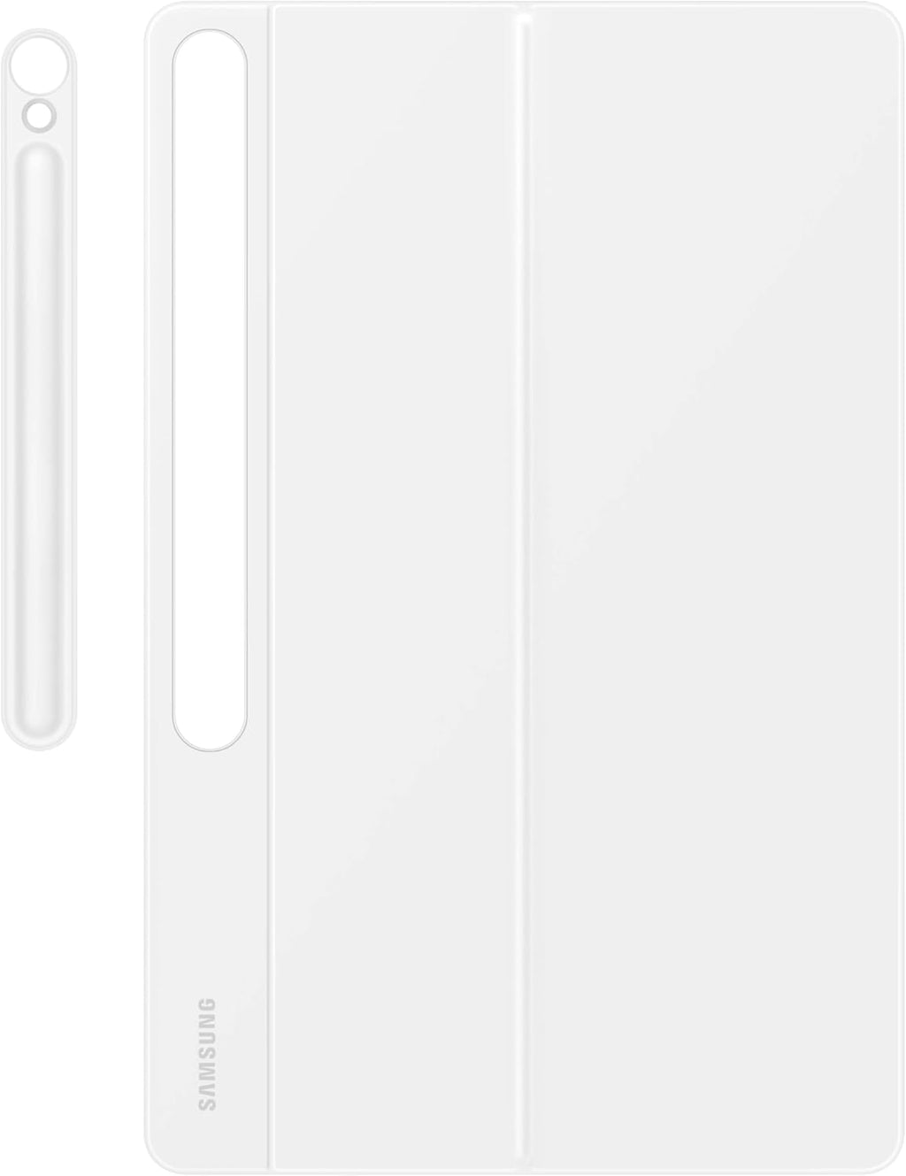 Samsung Galaxy Tab S10 FE+ Book Cover Keyboard - AI Key for Galaxy Tab S10 FE+, Detachable Platform, PC-Like Experience, Wireless Keyboard Sharing, White