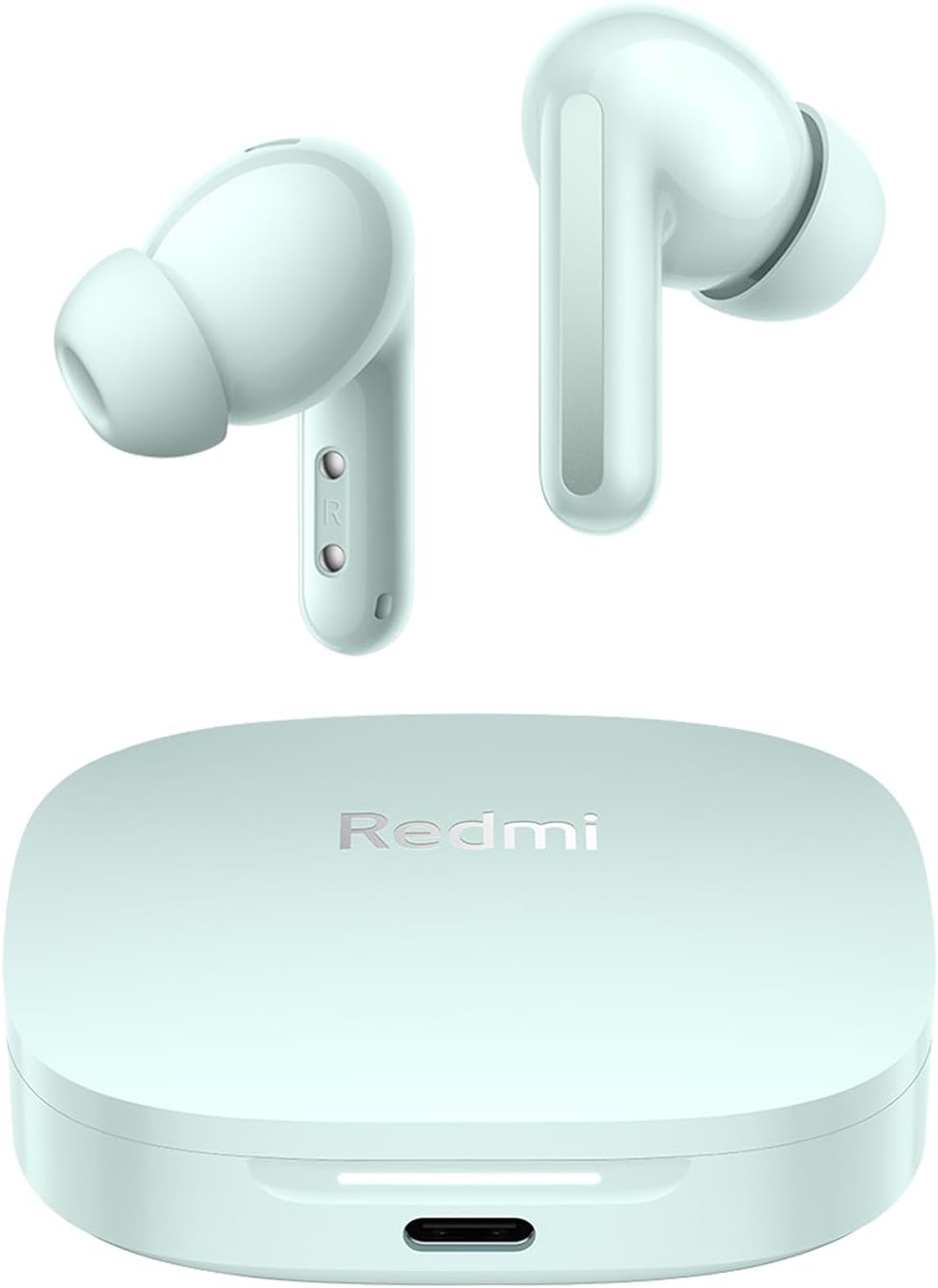 XIAOMI Redmi Buds 6 - Auriculares inalámbrico, cancelación de Ruido, Ligero, 10 Horas de autonomía y 42 Horas con el Estuche de Carga, Bluetooth, Verde (Versión ES)