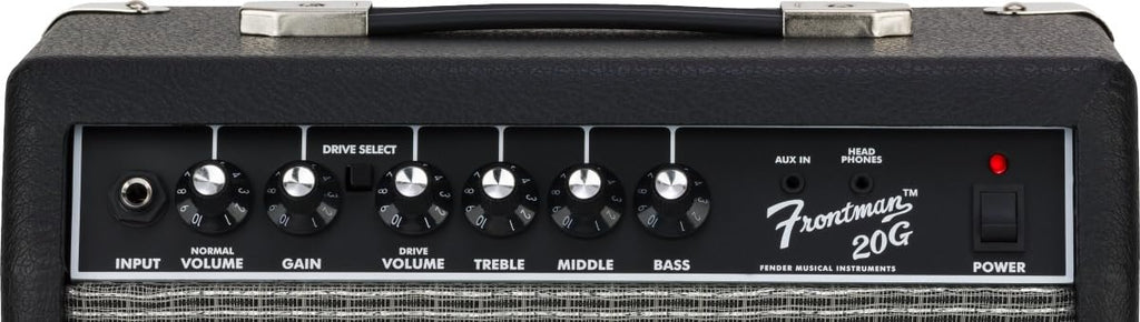 Fender Frontman 20G Combo Amplifier for Guitar, Wide Studio Ideal for Electric Guitar