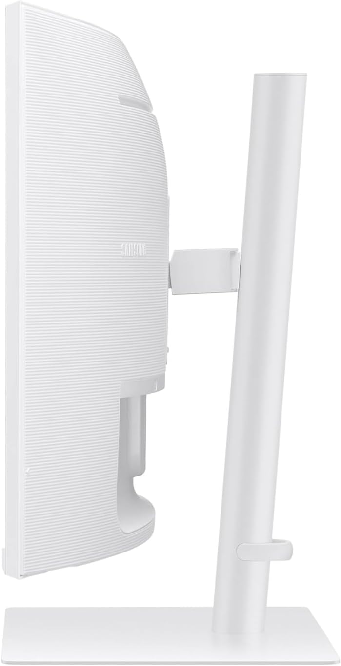 Samsung 34” ViewFinity (S65TC) Series Ultra-WQHD 1000R Curved Computer Monitor, HDR10, 100Hz, AMD FreeSync, Thunderbolt 4, Height Adjustable Stand, Built-in Speakers, Eye Care, LS34C650TANXGO, 2024