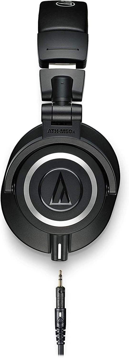 Audio-Technica M50x Professional Headphones for Monitoring in Black