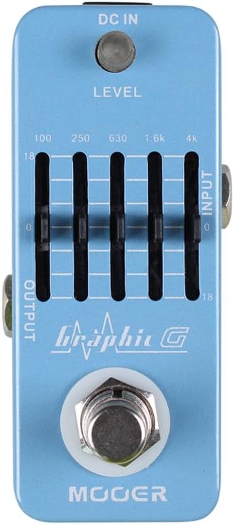 MOOER A7 Reverb Guitar Pedal Ambiance Versatile with 7 Diffrevent Rever Effects And Save Setting Function, INFINITE Trail Function, Supports Buffer Bypass or True Bypass